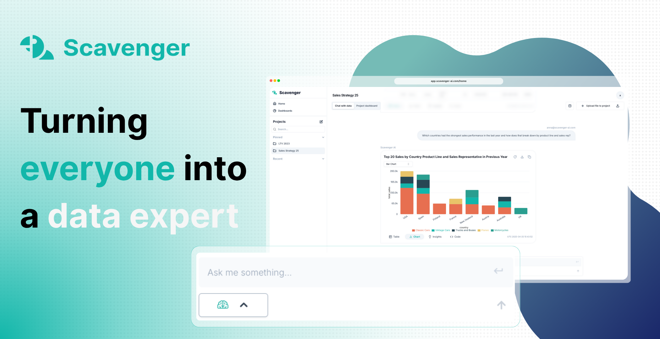 Scavenger macht alle zu Datenexperten