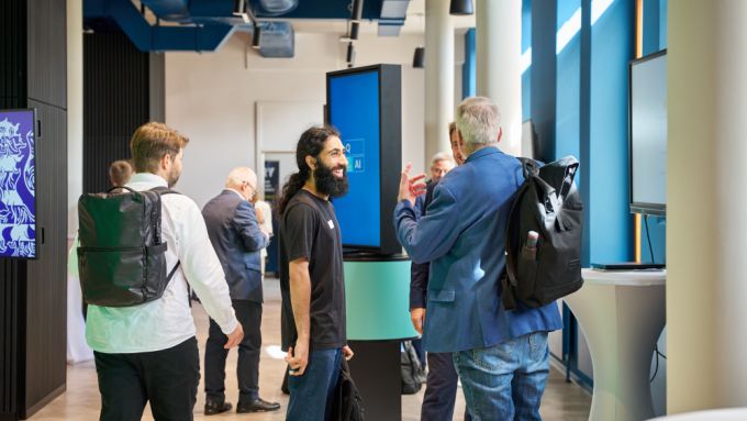 Ausstellungsbereich Q and AI